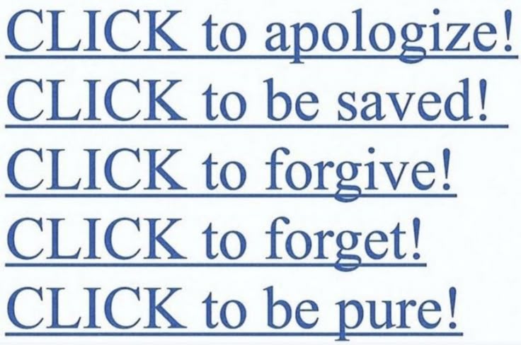 Click to be saved or forgiven — open the anonymous chat box